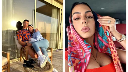 Ce „vrăji” a mai făcut iubita lui Cristiano Ronaldo. Georgina Rodriguez, ședință foto îndrăzneață în Arabia Saudită - GALERIE FOTO