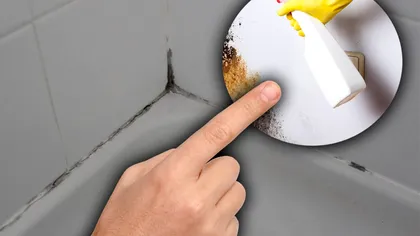 Ingredientul banal care te scapă de mucegaiul de pe siliconul căzii din baie. Îl are oricine în casă, în 15 minute curăţă tot