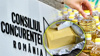 Mai mulţi producători de ulei, unt și zahăr, investigaţi de către Consiliul Concurenței. Riscă sancţiuni mari pentru o posibilă creştere suplimentară a preţurilor