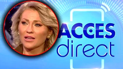 Mirela Vaida, în lacrimi la TV. Ce i-au făcut colegii de la Acces Direct chiar în timpul emisiunii: „O zi ploioasă”