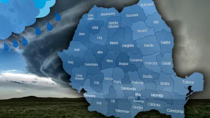 Se dezlănţuie un uragan în România? Anunţul zilei făcut de meteorologi. Ce urmează după temperaturile de iarnă