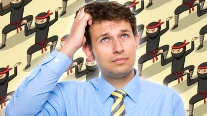 Testul optic care arată dacă ai IQ de geniu. Găsești pisica ascunsă printre ninja?