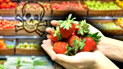 Căpşunile din supermarketuri şi piaţă, un adevărat pericol pentru români. Ce trebuie să faci pentru a nu te îmbolnăvi