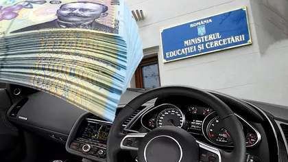 Câți bani câștigă lunar un șofer din Ministerul Educației. Suma e incredibilă, rivalizează cu profesorii cu 25 de ani vechime