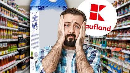 Ce a pățit un bărbat care a cumpărat o cutie de lapte din Kaufland. A avut șocul vieții când a ajuns acasă