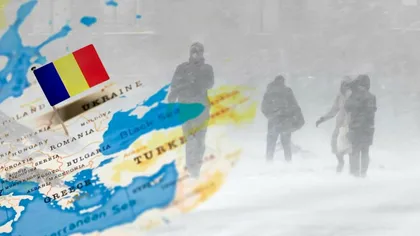 Cod roșu de ninsori și viscol în România. Vremea o ia razna, ce județe vor suferi