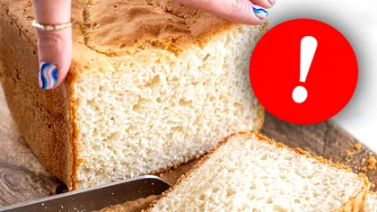 Cu ce poţi înlocui pâinea albă. Alimentul e nociv pentru sănătate, prea mulţi români îl consumă
