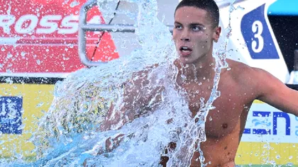 David Popovici, prima reacție după ce a câștigat două titluri naționale. „M-a obosit foarte tare”. Ce spune despre examenul de bacalaureat - GALERIE FOTO