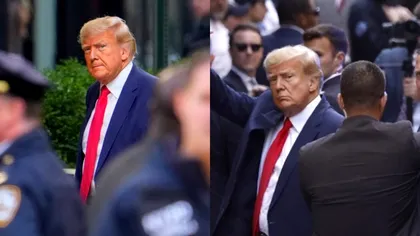 Gestul făcut de Trump înainte de arestare. S-a întâmplat chiar după ce a coborât din maşină, nu s-a putut abţine. Cine este judecătorul