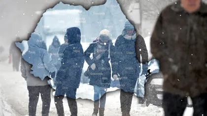 Ninsori şi ger până sâmbătă dimineaţa! Avertismentul meteorologilor pentru România, nu scăpăm de iarnă