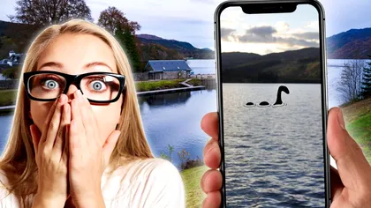 O creatură marină uriaşă, surprinsă la suprafaţa apei unui lac. Localnicii s-au panicat imediat. Foto