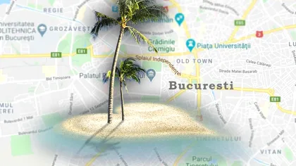 Plajă ca în Maldive chiar în București. Planul de 100 de milioane de euro pentru Capitală