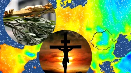 Prognoza meteo actualizată pentru Paște 2023. Când scăpăm de vremea rea, de fapt