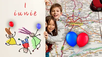 Evenimente de 1 Iunie 2023 în București. Unde mergem de Ziua Copilului
