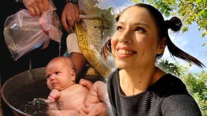 Cristina Bălan, primele declaraţii despre botezul fiicei sale. De ce face petrecerea abia în august: „Pare un copil tare înţelept”