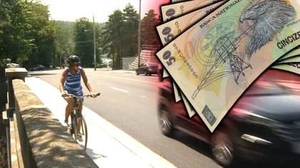 Poţi fi amendat dacă circuli cu bicicleta pe trotuar? Cazul unei mame din Braşov a devenit viral printre internauţi