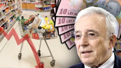 Produsele alimentare care se vor ieftini în România. Anunțul lui Mugur Isărescu