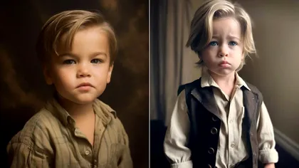 Recunoşti cine sunt acești ‘copii’? Artistul care a transformat total mai multe vedete internaționale FOTO