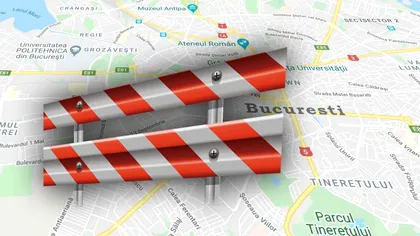 Trafic restricționat în București în weekend. Care sunt străzile și bulevardele unde circulația este interzisă