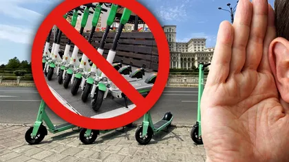 Trotinetele electrice ar putea fi interzise în Bucureşti. Ce spun locuitorii Capitalei