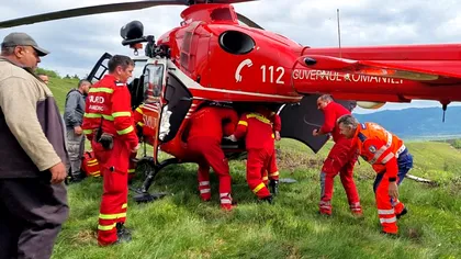 Un alt accident feroviar face victime în Harghita. Un tânăr de 33 de ani a murit, iar o femeie a fost preluată de elicopterul SMURD