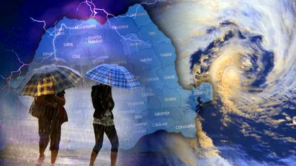 Ciclonul mediteraneean se îndreaptă spre România: ploi, vijelii și chiar grindina vor lovi țara noastră. Care vor fi cele mai afectate zone