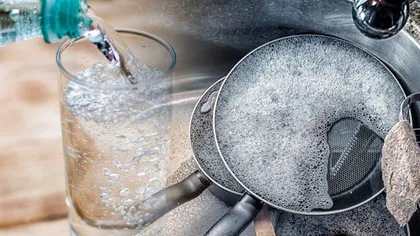 A pus tigăile în apă minerală şi a descoperit un truc fabulos. A scăpat de o mare grijă, sigur nu ştiai