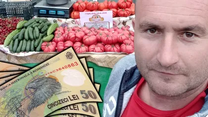 Afacerea banală cu care un român a dat lovitura. Câţi bani face legumicultorul cu roșiile-gigant