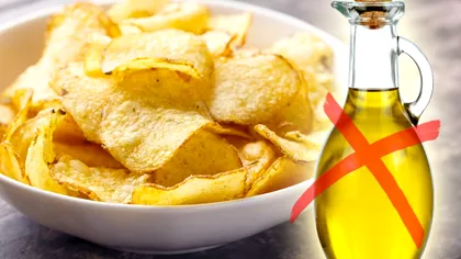 Ce să folosești în loc de ulei pentru cele mai bune chipsuri făcute acasă. Vor ieși și crocante ca în magazine
