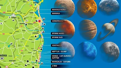 De ce multe stațiuni din România au nume de planete. Motivul te va uimi