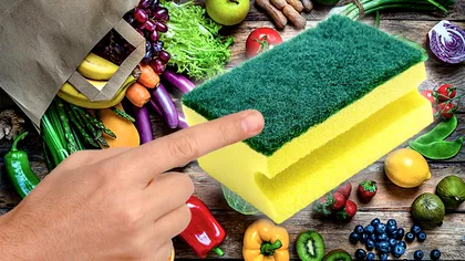 De ce să așezi legumele pe buretele de vase, de fapt. Trucul care va elimina o problemă majoră