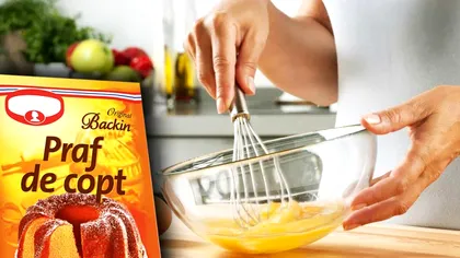 De ce nu trebuie să pui prea mult praf de copt în prăjituri. Detaliul care îţi strică preparatul, de asta nu iese cum trebuie