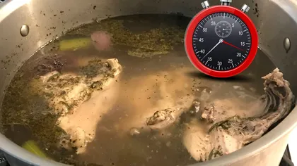 În cât timp fierbe carnea de cocoș. Trucul ca să iasă fragedă și gustoasă. Puține gospodine știu secretul