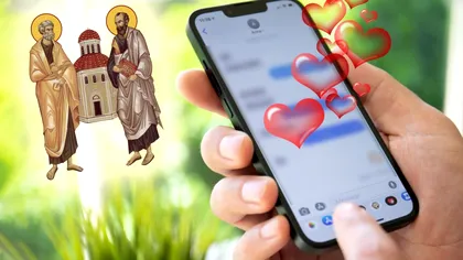 Mesaje de Sfinții Petru și Pavel 2023. Urări, felicitări și SMS-uri pentru cei care își serbează onomastica