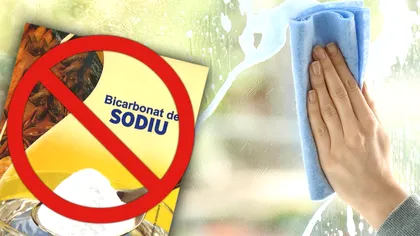 Nu mai şterge geamurile cu bicarbonat de sodiu. Ingredientul care îţi lasă oglinzile şi ferestrele curate ca lacrima