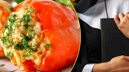 Rețeta celor mai buni ardei umpluți. Ingredientul secret folosit de măicuțele de la Prislop