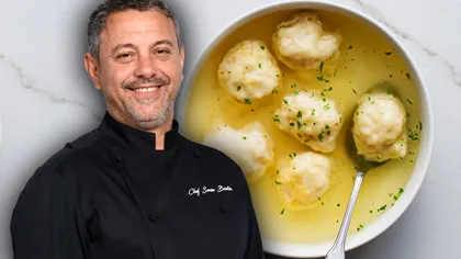 Reţeta lui Chef Sorin Bontea de supă de găluşte. Ingredientul secret care schimbă tot, aşa o face de ani de zile