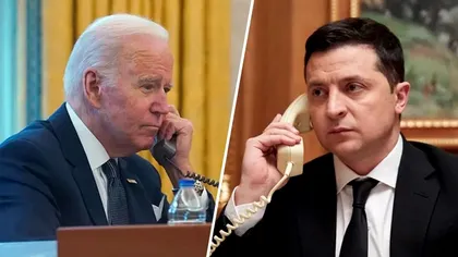 Volodimir Zelenski, discuție telefonică de ultimă oră cu Joe Biden. Ce au pus la cale cei doi președinți. Vladimir Putin se va înfuria