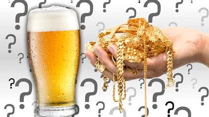 A pus bijuteriile înnegrite într-un pahar cu bere și rezultatul a uimit-o. Trucul e genial, merită să încerci