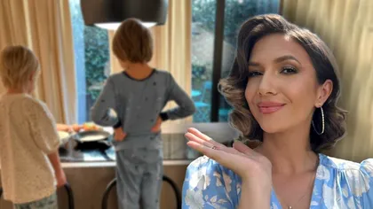 Adela Popescu, despre diferenţele dintre cei trei copii. A recunoscut ce se întâmplă în familie: ”Radu e destul de fricos