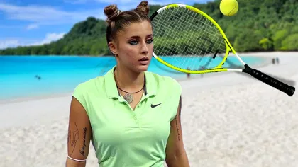 Andreea Prisăcariu, imagini incendiare în costum de baie. Jucătoarea de tenis are un trup de invidiat