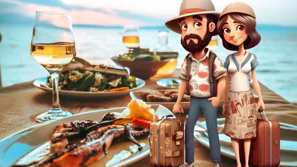 Cât costă o masă de două persoane la un restaurant din Rodos în 2023. Prețurile sunt mult mai mici decât cele din România