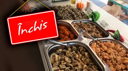 Câte unități alimentare au fost închise în România, de la începerea sezonului estival. ANSVSA nu a avut milă față de patroni