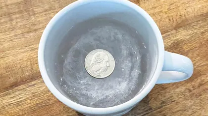 De ce să pui o monedă într-o ceaşcă cu gheaţă când pleci de acasă. Detaliul care te va scăpa de o mare problemă