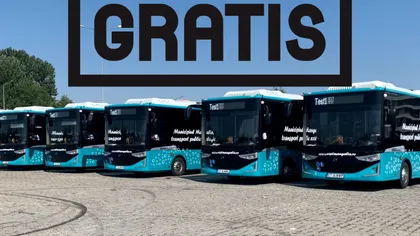 Orașul din România unde toată lumea poate circula gratuit cu transportul în comun. Singura condiție necesară