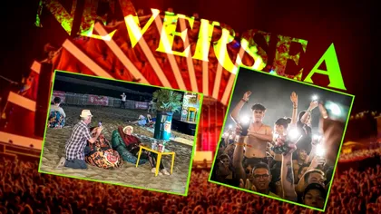 Imaginile care au topit Internetul. Doi pensionari se distrează pe cinste la festivalul Neversea FOTO