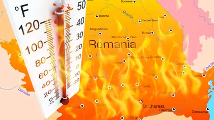 Locurile din România unde se resimt 45 de grade astăzi. Valul de căldură a topit România, sute de localități cu peste 40 de grade