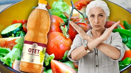 Nu mai pune oţet în salata de roşii! Nu ştiai, dar devine periculos. Avertismentul specialiştilor