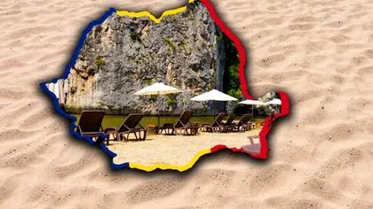 Plaja secretă din România de o frumusețe impresionantă. Parcă ai ajuns pe coasta Italiei