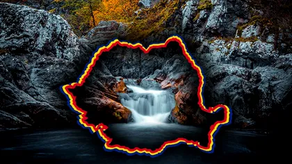 Uită de Grecia sau Turcia! Locul din România cu apă caldă, cascadă şi peisaj de vis. Stâncile îl fac unic